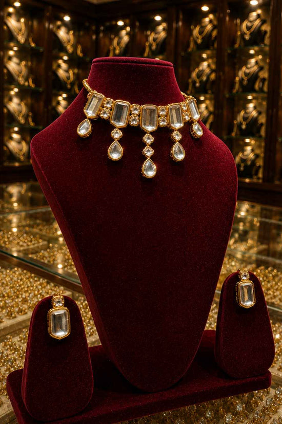 Rajwada Kundan Choker NS-8
