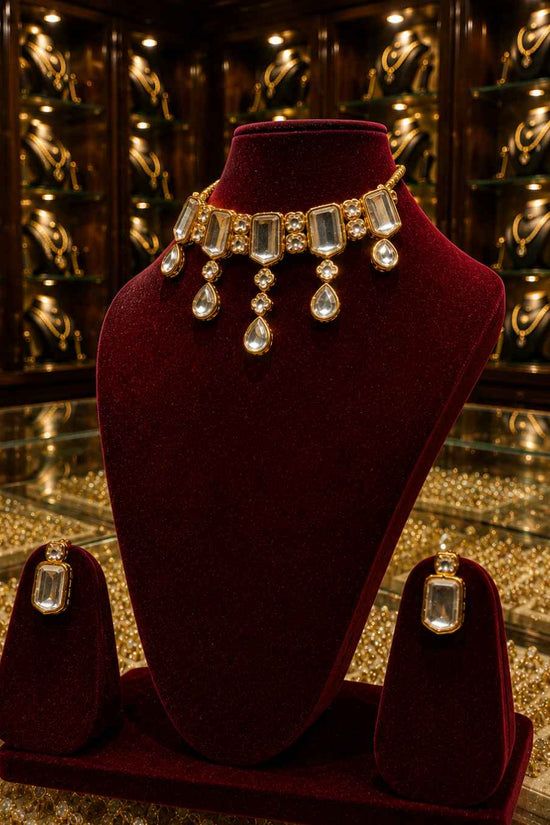 Rajwada Kundan Choker NS-8